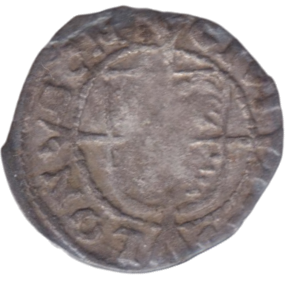 1544 SILVER PENNY HENRY VIII LONDON MINT