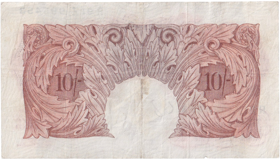 TEN SHILLINGS BANKNOTE BEALE REF SHILL-71