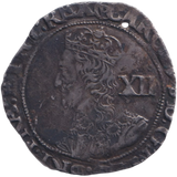 1642 SILVER SHILLING CHARLES I