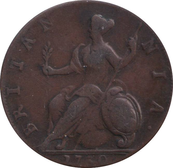 1730 FARTHING ( VF )
