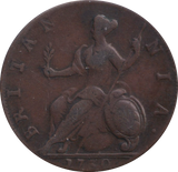 1730 FARTHING ( VF )