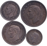 1942 MAUNDY SET ( UNC )