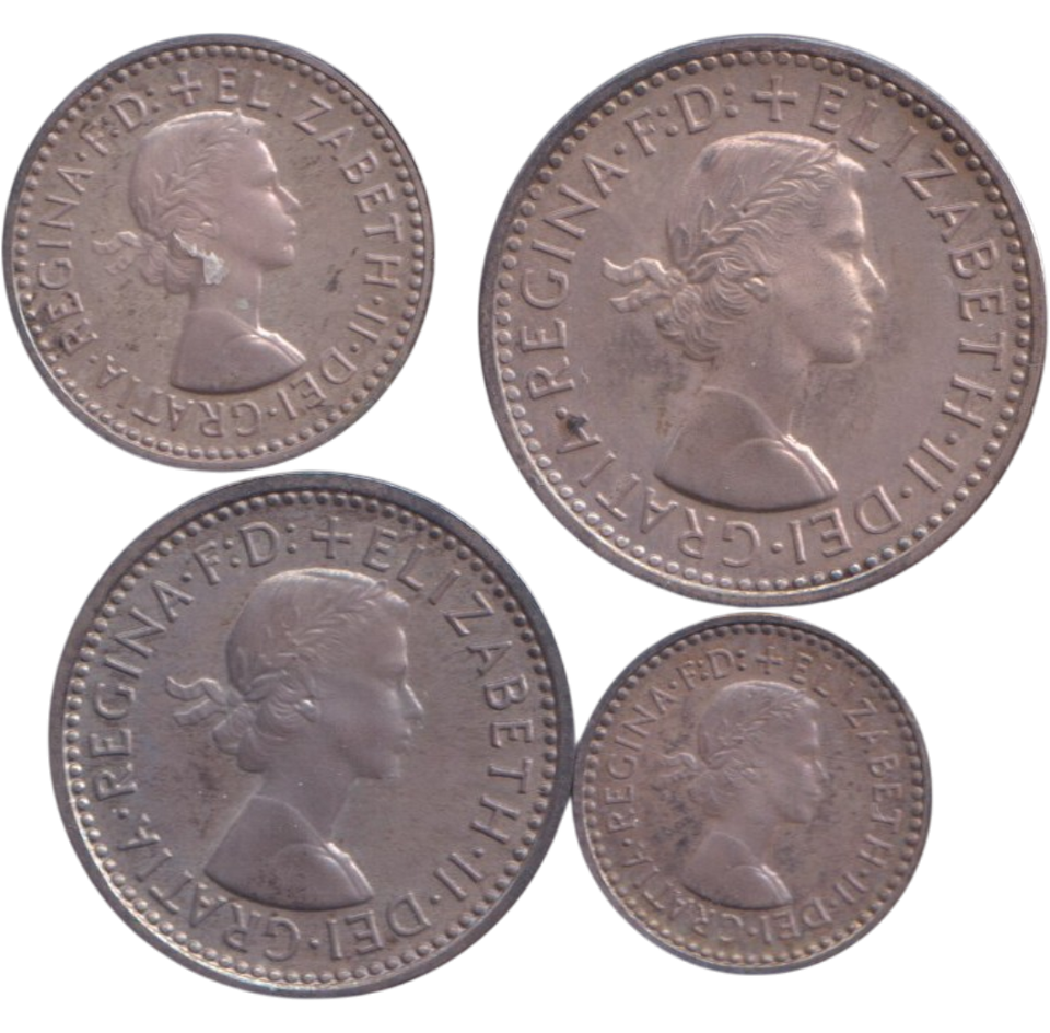 1973 MAUNDY SET ( UNC ) WESTMINSTER ABBEY