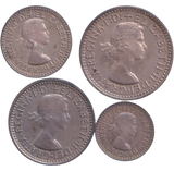 1973 MAUNDY SET ( UNC ) WESTMINSTER ABBEY