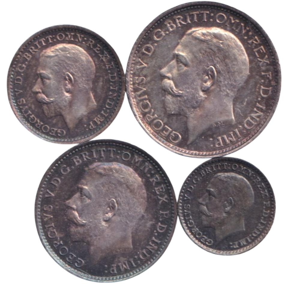 1916 MAUNDY SET ( UNC )