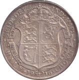 1916 HALFCROWN ( VF )