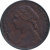 1876 FARTHING ( EF )