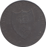 1791 SOUTHAMPTON HALFPENNY TOKEN