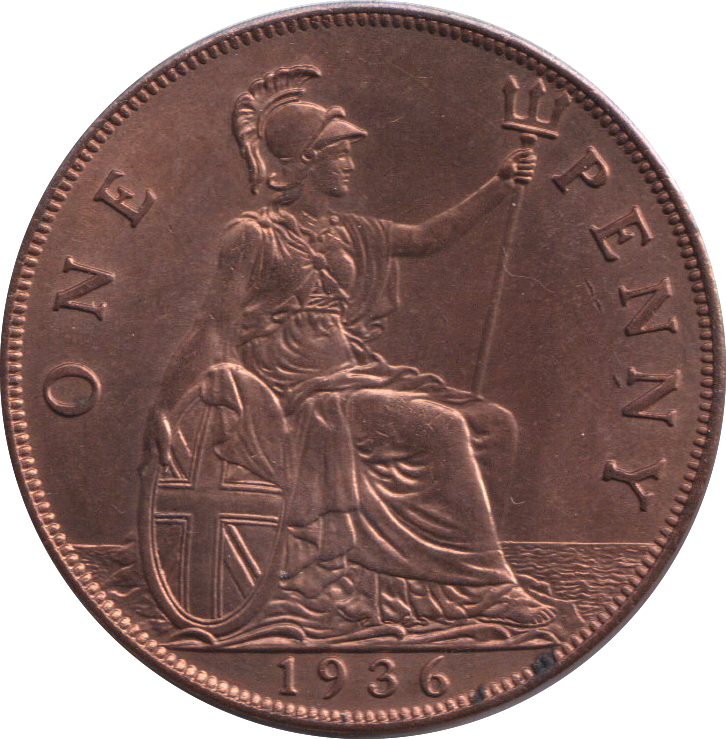 1936 PENNY ( BU )