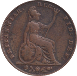 1854 FARTHING ( GF )