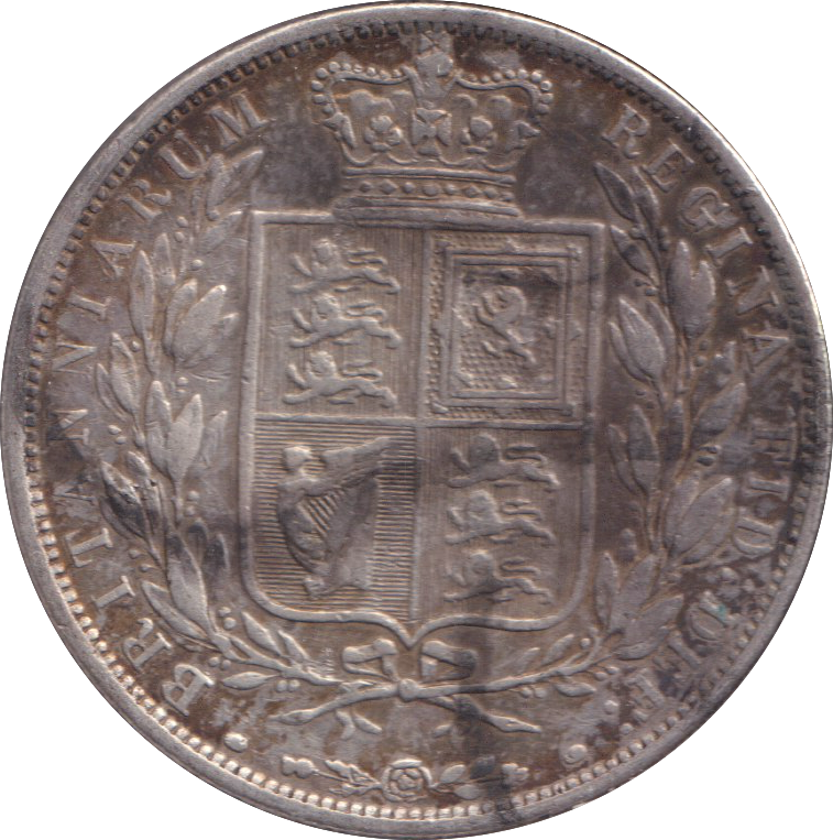 1881 HALFCROWN ( GVF )
