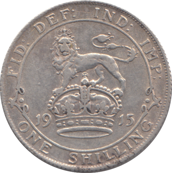 1915 SHILLING ( GVF )