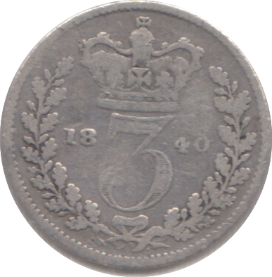 1840 THREEPENCE ( FINE )