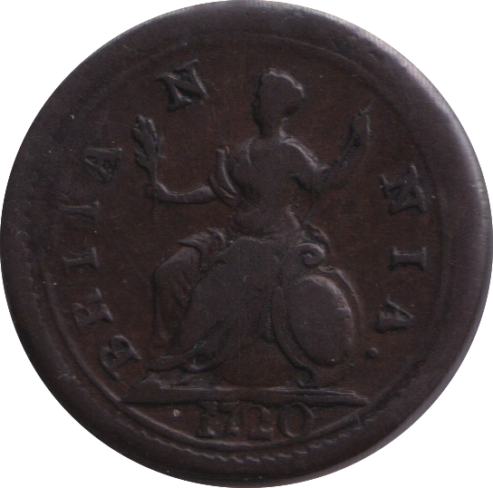 1720 FARTHING ( VF )