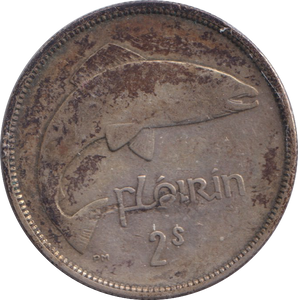 1928 SILVER 2 SHILLING IRELAND