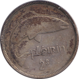 1928 SILVER 2 SHILLING IRELAND