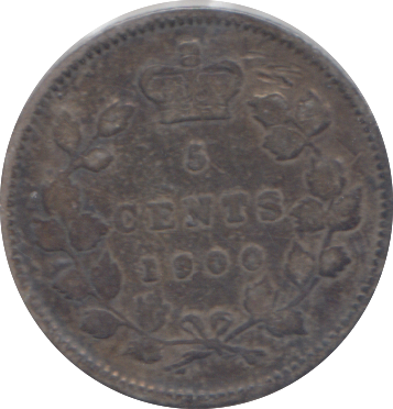 1900 CANADA 5 CENTS