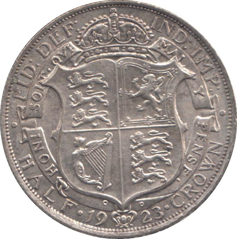 1923 HALFCROWN ( EF )