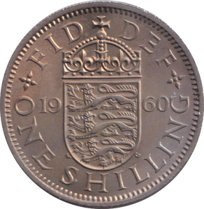 1960 ENGLISH SHILLING ( UNC )
