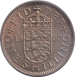 1960 ENGLISH SHILLING ( UNC )