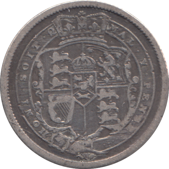 1818 SHILLING ( FINE )