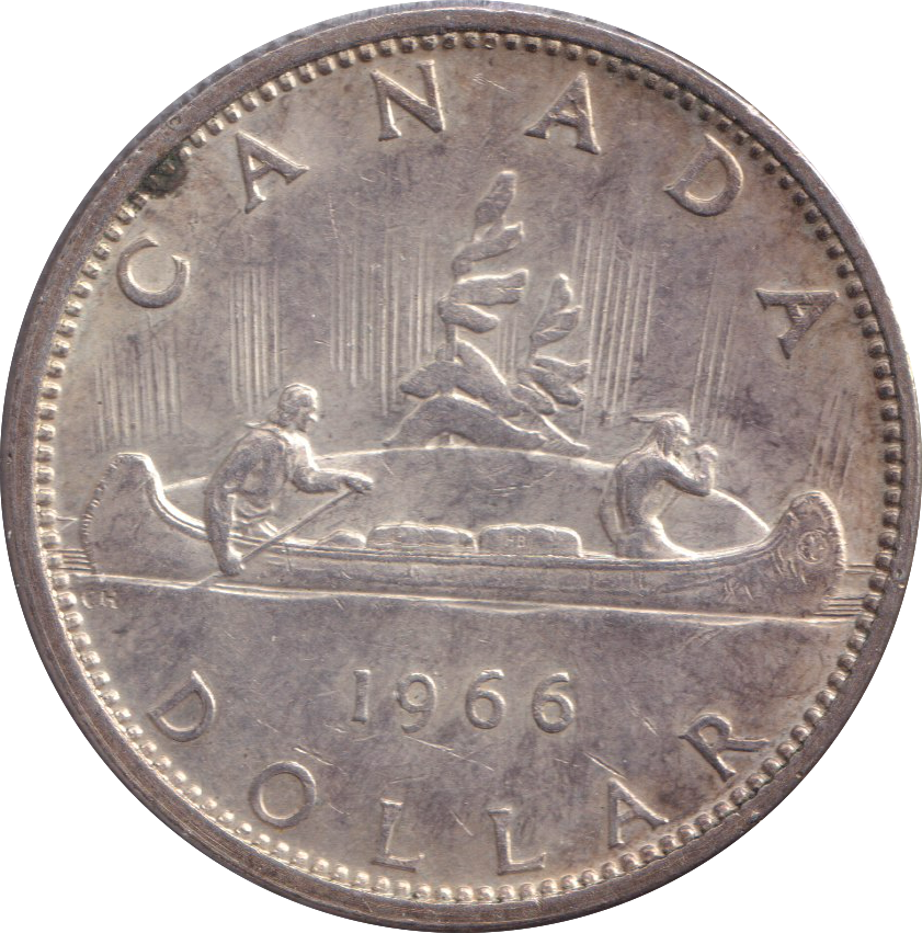 1966 SILVER DOLLAR CANADA