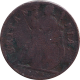 1674 FARTHING ( FINE )