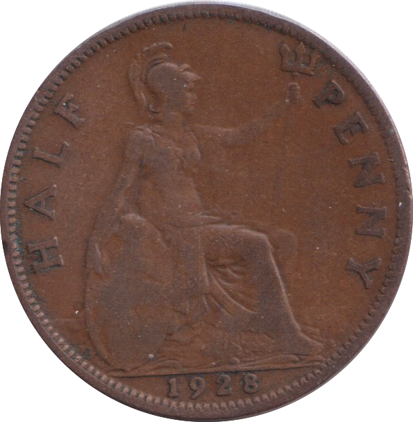 1928 HALFPENNY ( NF )