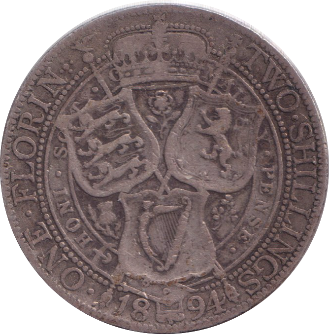 1894 FLORIN ( FINE )