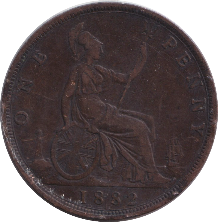 1882 PENNY ( GF )