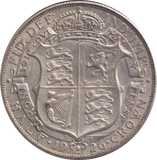 1926 HALFCROWN ( FINE )