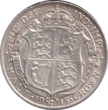 1915 HALFCROWN ( VF )