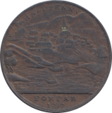 1797 FORFAR CASTLE HALFPENNY TOKEN