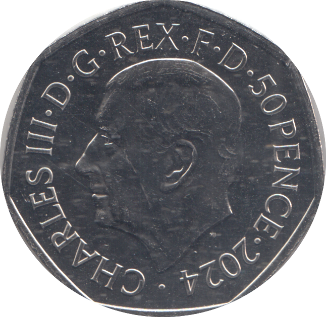 2024 FIFTY PENCE GIANT DEER BU