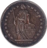 1928 SWITZERLAND'S TWO FRANC