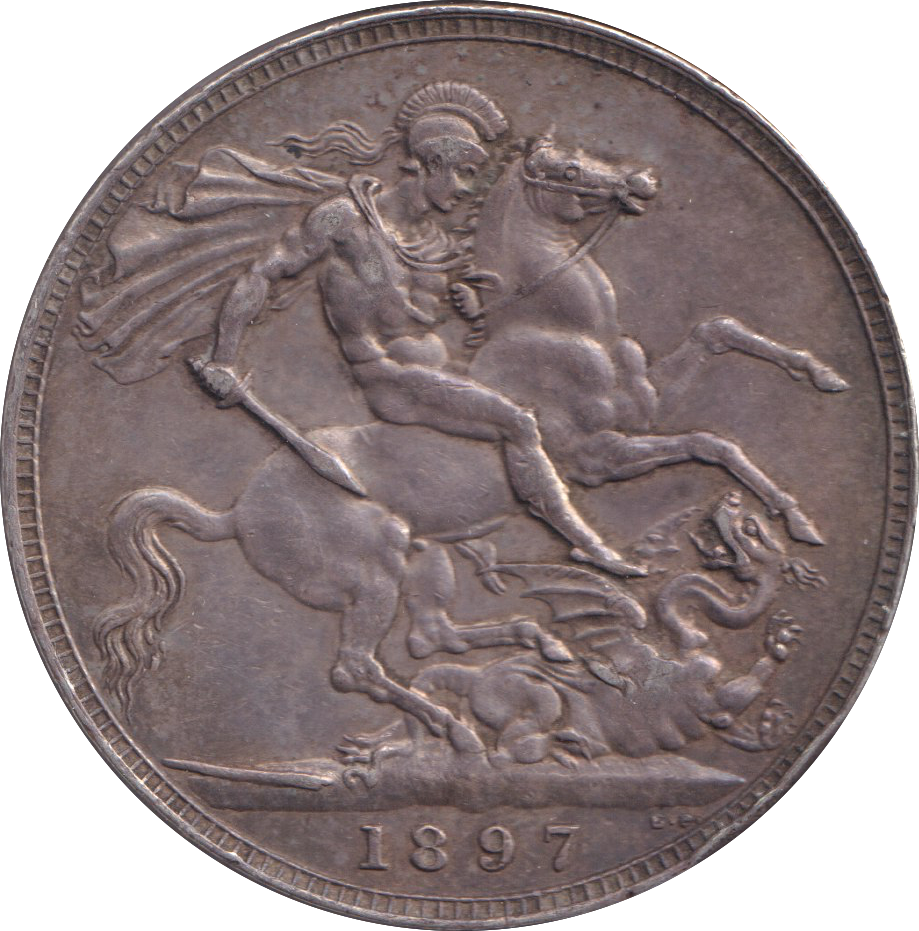 1897 CROWN ( VF )