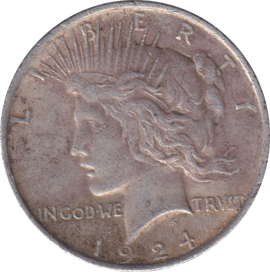 1924 SILVER DOLLAR USA