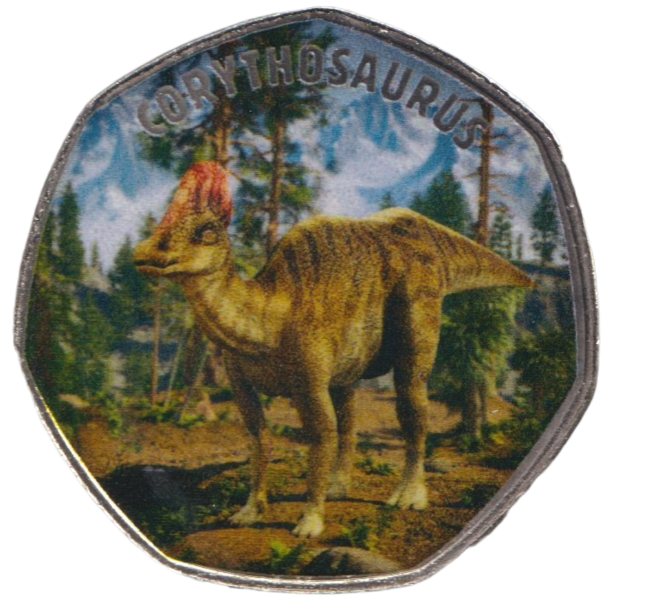 2019 50P SHAPED COIN LAND OF HOPE AND GLORY