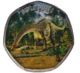 2019 50P SHAPED COIN LAND OF HOPE AND GLORY