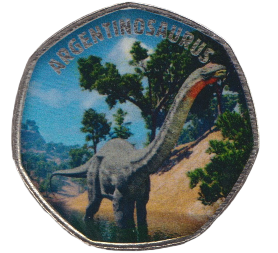 2019 50P SHAPED COIN LAND OF HOPE AND GLORY