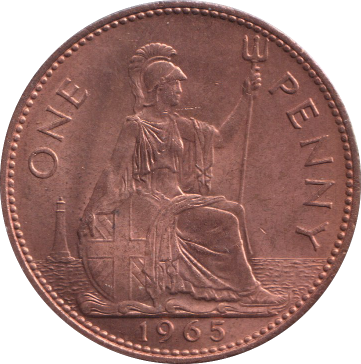 1965 PENNY ( BU )