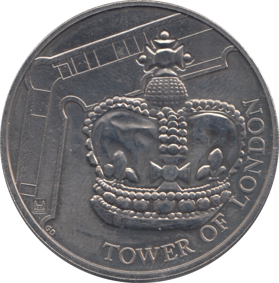 2019 FIVE POUNDS TOWER OF LONDON ( BU )