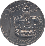 2019 FIVE POUNDS TOWER OF LONDON ( BU )