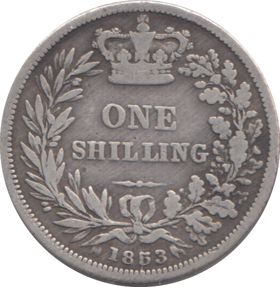 1853 SHILLING ( FINE )