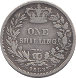 1853 SHILLING ( FINE )
