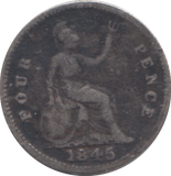 1845 FOURPENCE ( NF )