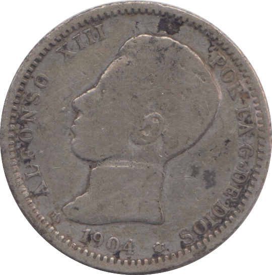 1904 SILVER SPAIN PESTA