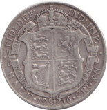 1910 HALFCROWN ( FINE )