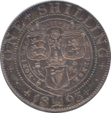1893 SHILLING ( EF )