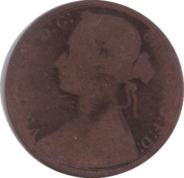 1874 PENNY ( FAIR )